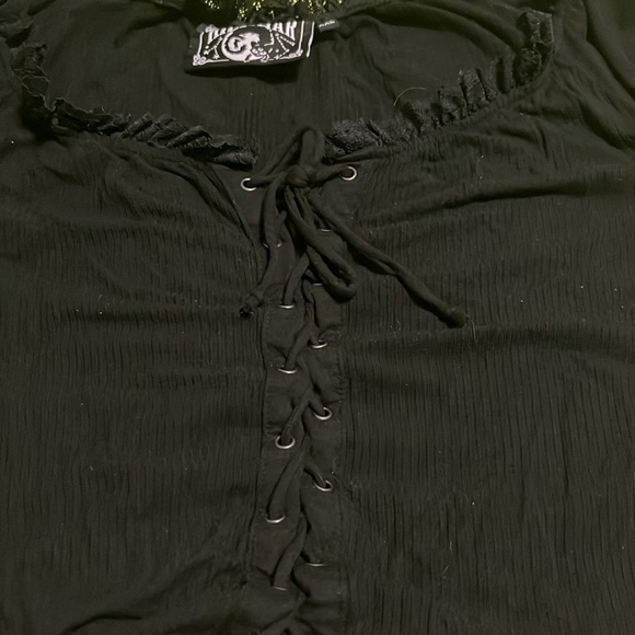 Kilar lace up crop top xxl - Picture 2 of 3